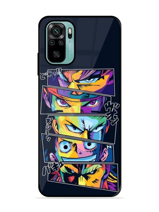 One Piece Powerhouse Glossy Soft Edge Case for Xiaomi Redmi Note 11 Se Chachhi