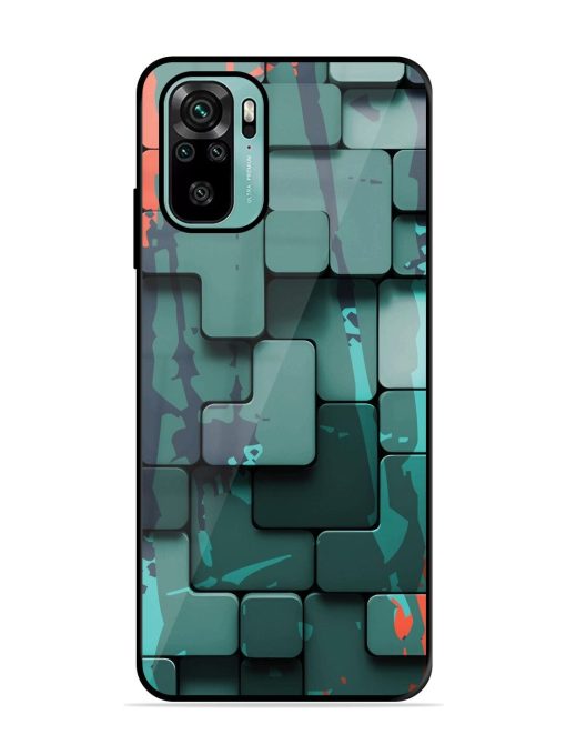 Abstract Geometric Mosaic Glossy Soft Edge Case for Xiaomi Redmi Note 11 Se Chachhi