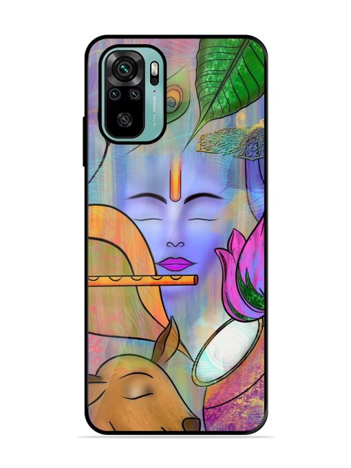 Divine Serenity Glossy Soft Edge Case for Xiaomi Redmi Note 11 Se Chachhi