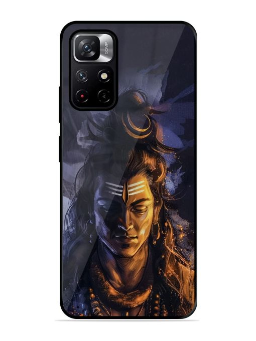 Lord Shiva Glossy Soft Edge Case for Xiaomi Redmi Note 11T (5G) Chachhi