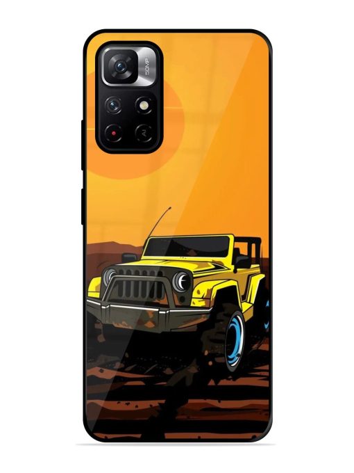 Sunset Cruise Glossy Soft Edge Case for Xiaomi Redmi Note 11T (5G) Chachhi