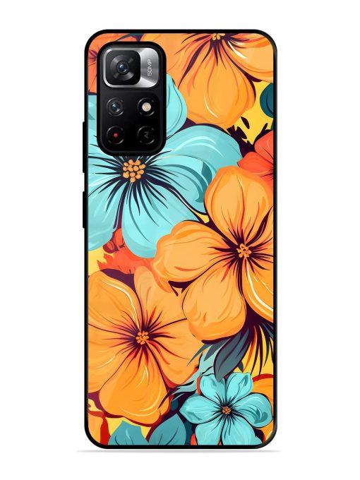 Tropical Bloom Glossy Soft Edge Case for Xiaomi Redmi Note 11T (5G)