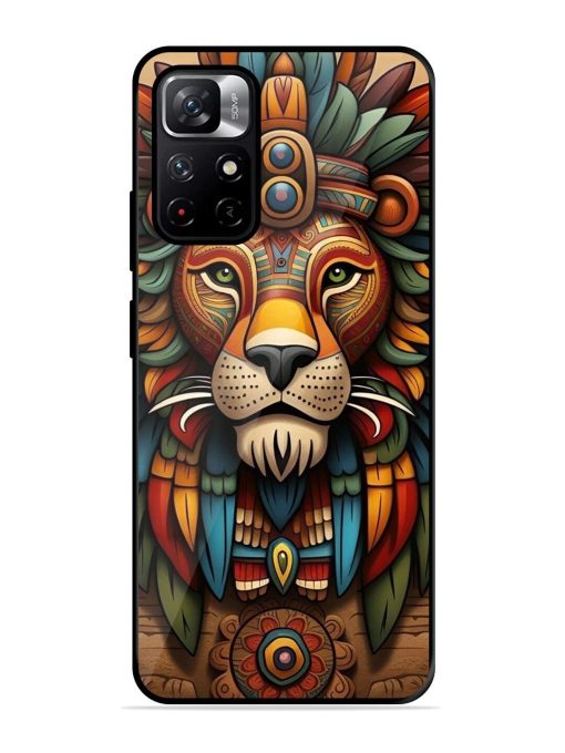 Aztec Majesty Glossy Soft Edge Case for Xiaomi Redmi Note 11T (5G) Chachhi