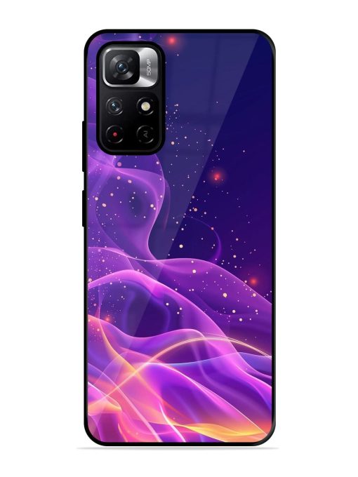 Cosmic Currents Glossy Soft Edge Case for Xiaomi Redmi Note 11T (5G) Chachhi