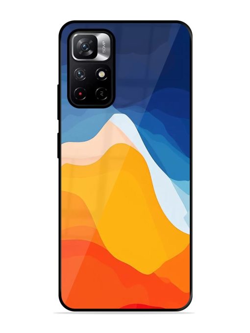 Liquid Landscape Glossy Soft Edge Case for Xiaomi Redmi Note 11T (5G) Chachhi