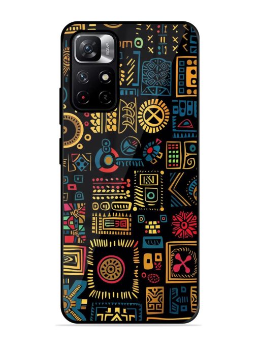 Tribal Tapestry Glossy Soft Edge Case for Xiaomi Redmi Note 11T (5G) Chachhi