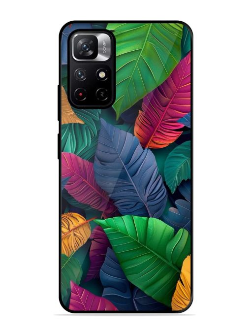 Tropical Tapestry Glossy Soft Edge Case for Xiaomi Redmi Note 11T (5G) Chachhi