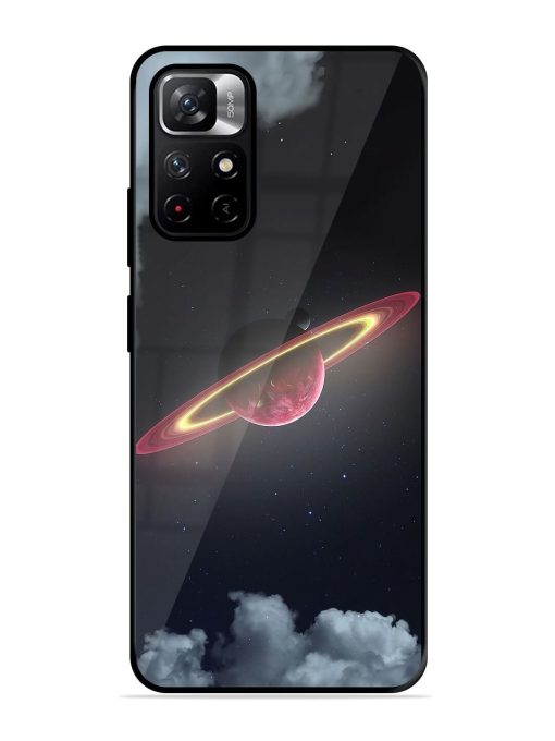 Cosmic Ballet Glossy Soft Edge Case for Xiaomi Redmi Note 11T (5G) Chachhi