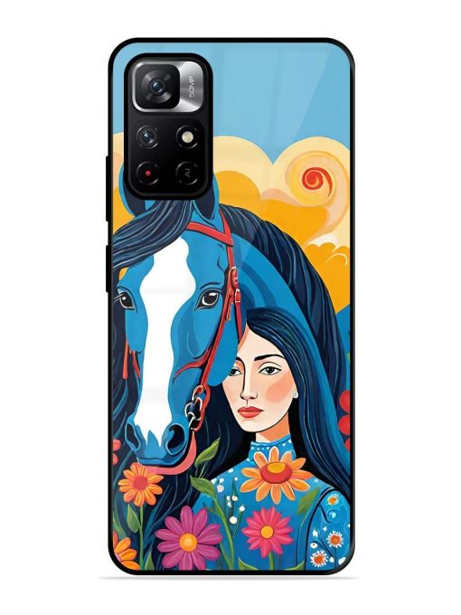 Equine Enchantment Glossy Soft Edge Case for Xiaomi Redmi Note 11T (5G) Chachhi