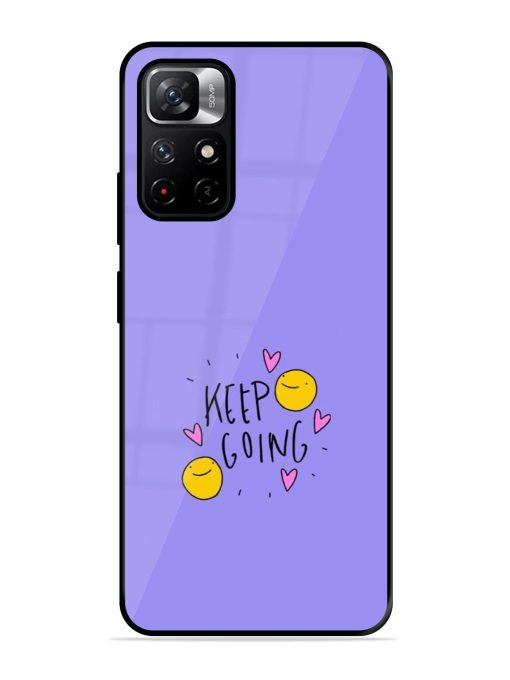 Smiling Through It All Glossy Soft Edge Case for Xiaomi Redmi Note 11T (5G) Chachhi