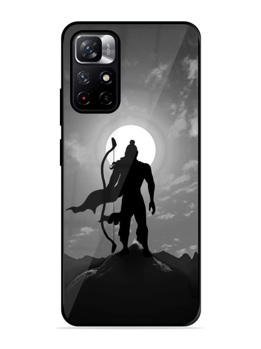 The Undefeated Warrior Glossy Soft Edge Case for Xiaomi Redmi Note 11T (5G) Chachhi