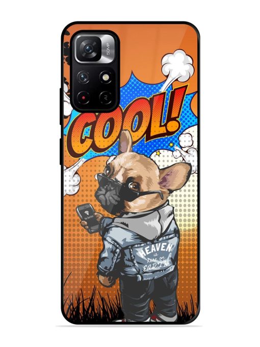 Cool Pup Glossy Soft Edge Case for Xiaomi Redmi Note 11T (5G) Chachhi