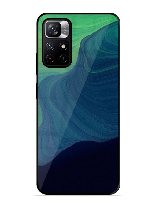 Oceanic Dreams Glossy Soft Edge Case for Xiaomi Redmi Note 11T (5G) Chachhi