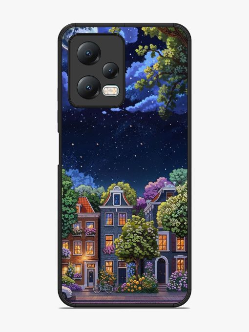 Moonlit Streets Glossy Soft Edge Case for Xiaomi Redmi Note 12 (5G) Chachhi