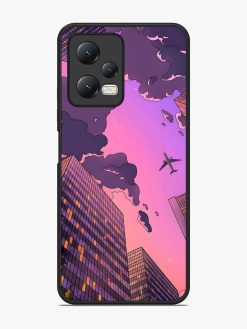 Urban Twilight Glossy Soft Edge Case for Xiaomi Redmi Note 12 (5G)