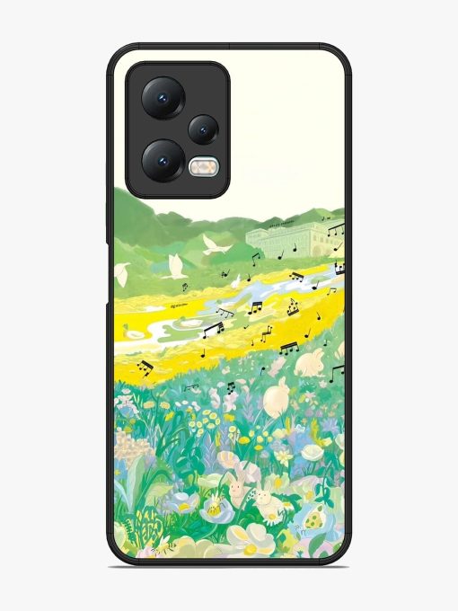 Melody In Bloom Glossy Soft Edge Case for Xiaomi Redmi Note 12 (5G)