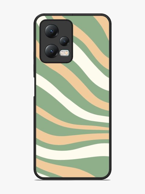 Wavy Pastel Paradise Glossy Soft Edge Case for Xiaomi Redmi Note 12 (5G)