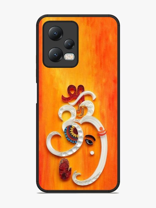 Ganesha In Quilling Art Glossy Soft Edge Case for Xiaomi Redmi Note 12 (5G) Chachhi