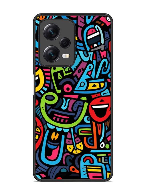 Doodlephoria Glossy Soft Edge Case for Xiaomi Redmi Note 12 Pro (5G) Chachhi