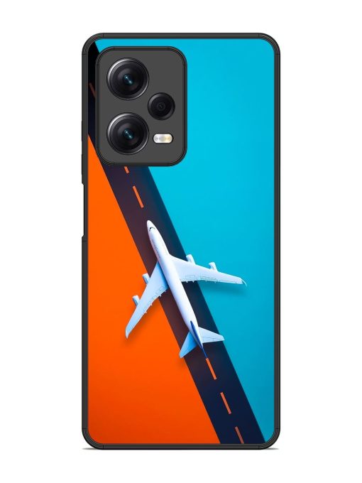 Skyward Bound Glossy Soft Edge Case for Xiaomi Redmi Note 12 Pro (5G) Chachhi