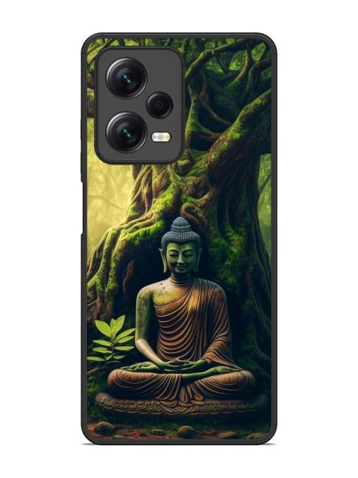 Green Buddha Art Glossy Soft Edge Case for Xiaomi Redmi Note 12 Pro (5G) Chachhi