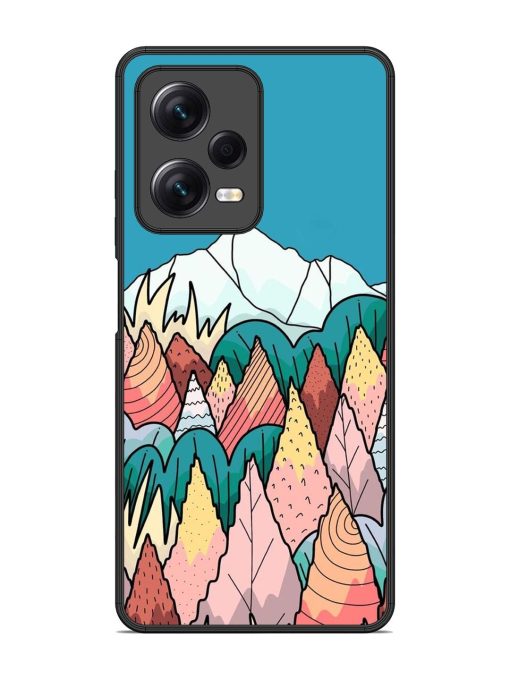 Mountain Dreamscape Glossy Soft Edge Case for Xiaomi Redmi Note 12 Pro (5G) Chachhi