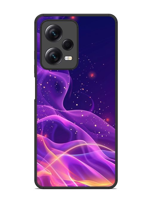 Cosmic Currents Glossy Soft Edge Case for Xiaomi Redmi Note 12 Pro (5G)