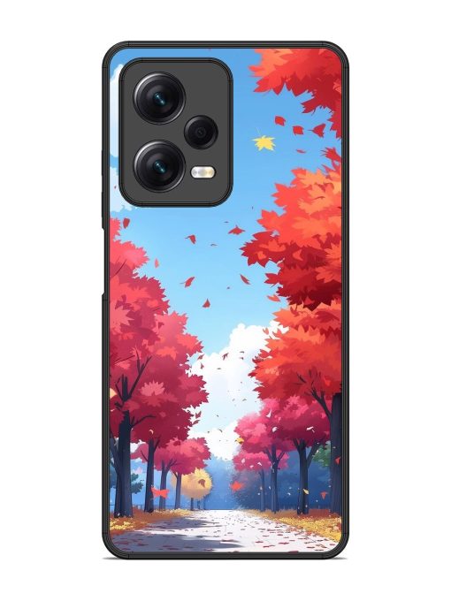 Autumn'S Embrace Glossy Soft Edge Case for Xiaomi Redmi Note 12 Pro (5G) Chachhi