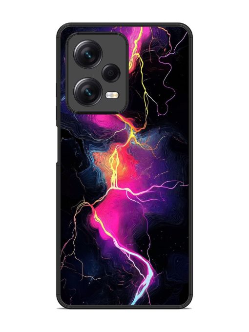 Electric Dreams Glossy Soft Edge Case for Xiaomi Redmi Note 12 Pro (5G)