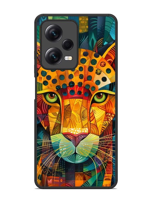 Mosaic Majesty Glossy Soft Edge Case for Xiaomi Redmi Note 12 Pro (5G) Chachhi