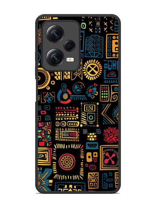 Tribal Tapestry Glossy Soft Edge Case for Xiaomi Redmi Note 12 Pro (5G) Chachhi