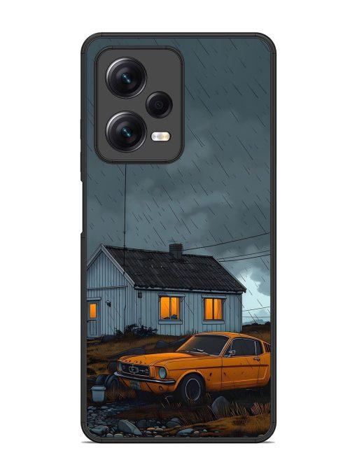 Rainy Day Retreat Glossy Soft Edge Case for Xiaomi Redmi Note 12 Pro (5G) Chachhi