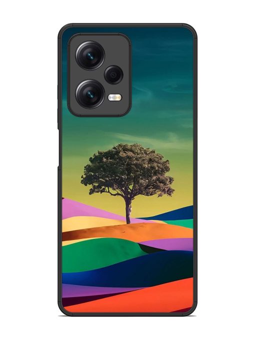 Rainbow'S Lone Sentinel Glossy Soft Edge Case for Xiaomi Redmi Note 12 Pro (5G) Chachhi