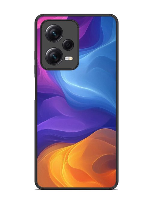 Cosmic Currents Glossy Soft Edge Case for Xiaomi Redmi Note 12 Pro (5G) Chachhi