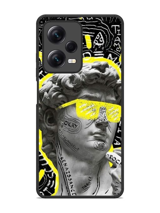 The Renaissance Rockstar Glossy Soft Edge Case for Xiaomi Redmi Note 12 Pro (5G) Chachhi