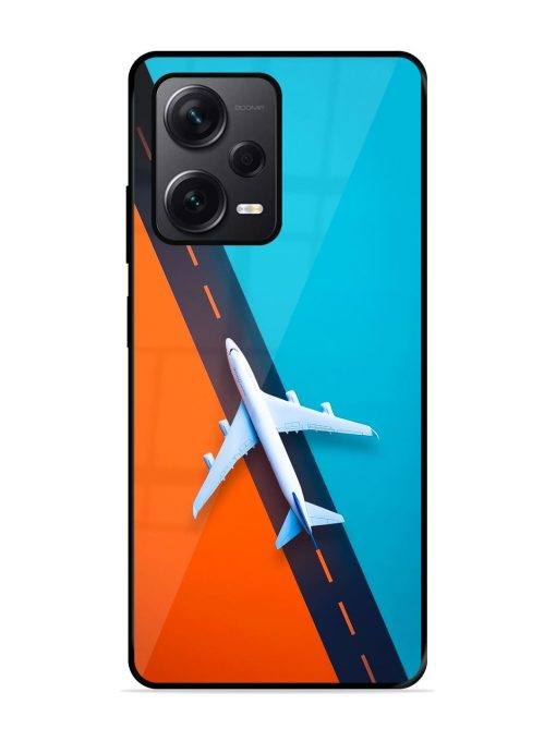 Skyward Bound Glossy Soft Edge Case for Xiaomi Redmi Note 12 Pro Plus (5G) Chachhi