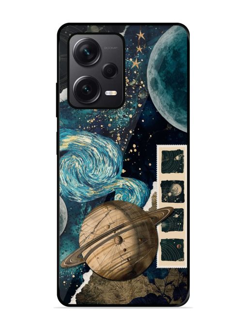 Celestial Tapestry Glossy Soft Edge Case for Xiaomi Redmi Note 12 Pro Plus (5G) Chachhi