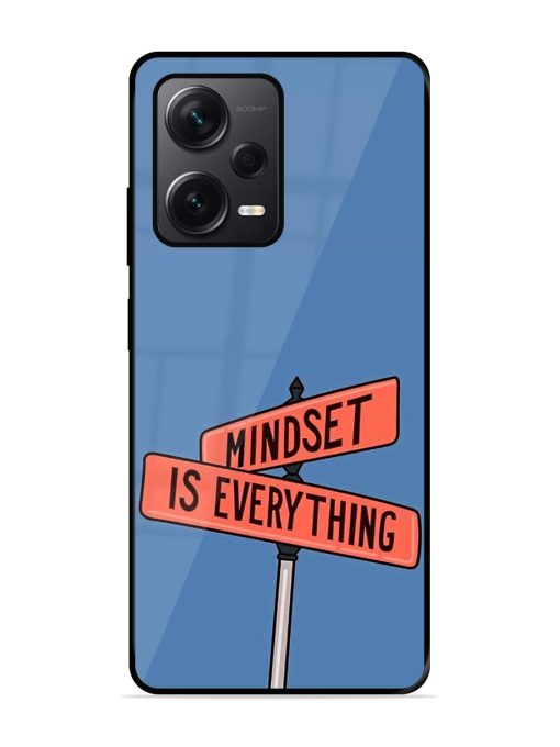 Mindset Matters Glossy Soft Edge Case for Xiaomi Redmi Note 12 Pro Plus (5G) Chachhi