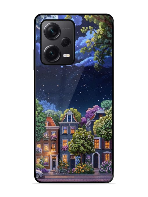 Moonlit Streets Glossy Soft Edge Case for Xiaomi Redmi Note 12 Pro Plus (5G) Chachhi