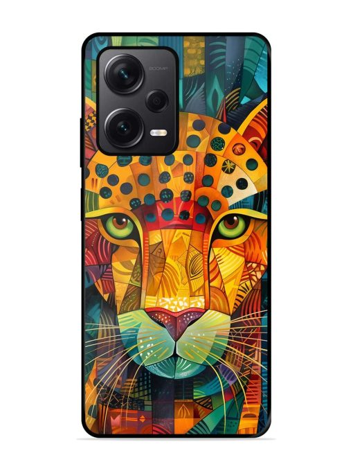 Mosaic Majesty Glossy Soft Edge Case for Xiaomi Redmi Note 12 Pro Plus (5G) Chachhi