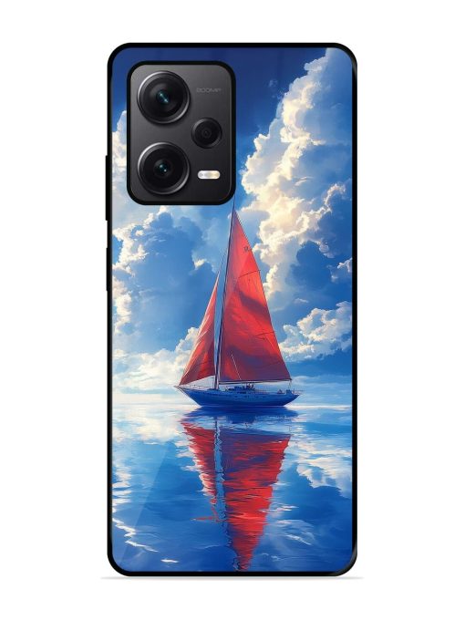 Crimson Sails Glossy Soft Edge Case for Xiaomi Redmi Note 12 Pro Plus (5G) Chachhi