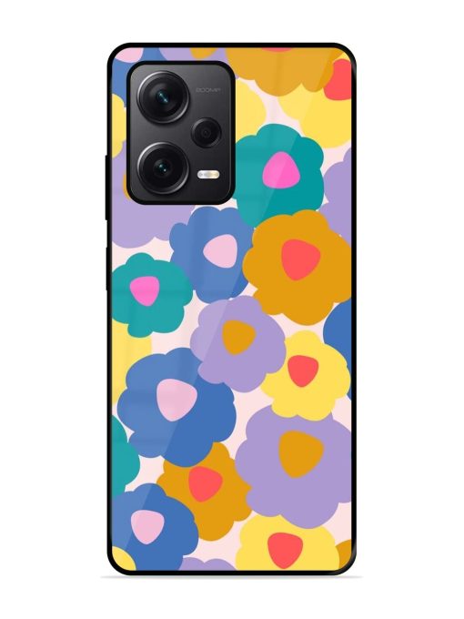 Flower Power Glossy Soft Edge Case for Xiaomi Redmi Note 12 Pro Plus (5G) Chachhi