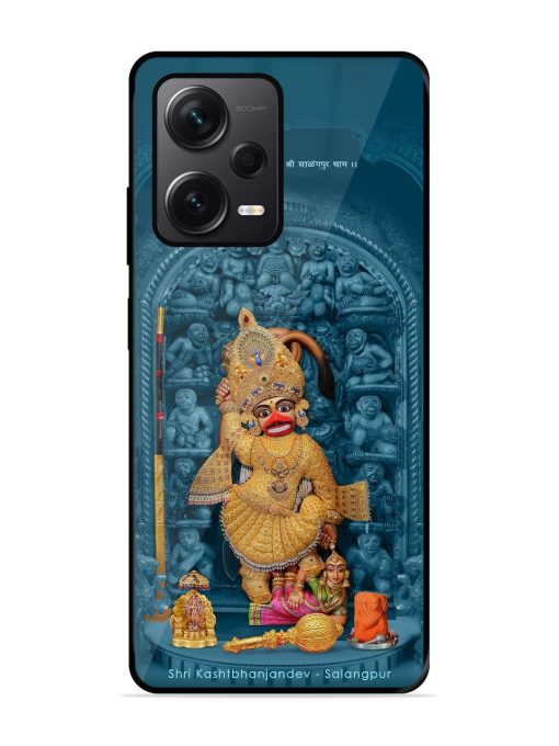 Divine Grace Of Shri Kashtabhanjandev Glossy Soft Edge Case for Xiaomi Redmi Note 12 Pro Plus (5G) Chachhi