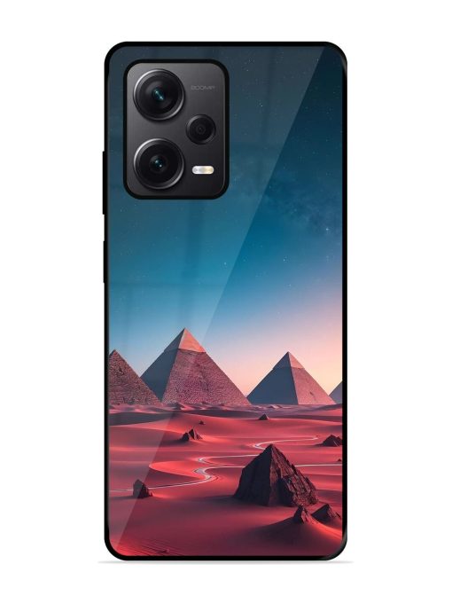 Ancient Wonders Sky Glossy Soft Edge Case for Xiaomi Redmi Note 12 Pro Plus (5G) Chachhi