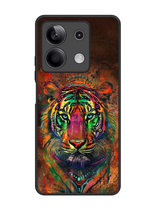 Cosmic Tiger Glossy Soft Edge Case for Xiaomi Redmi Note 13 (5G) Chachhi