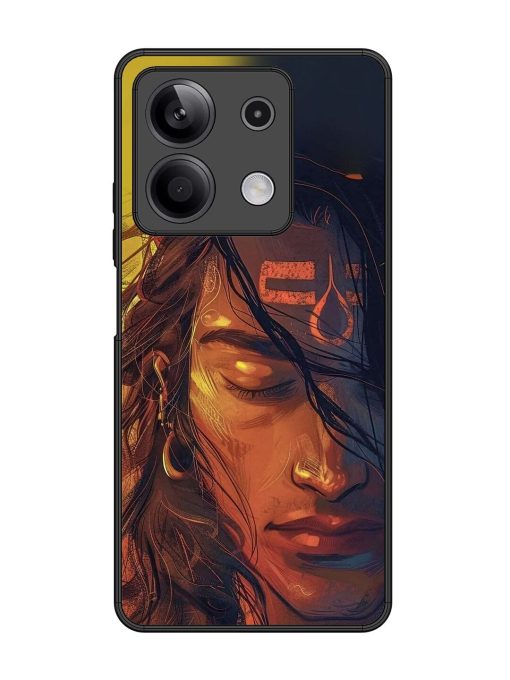 Tranquil Shiva Glossy Soft Edge Case for Xiaomi Redmi Note 13 (5G) Chachhi