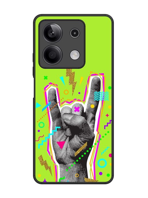 Neon Rock Glossy Soft Edge Case for Xiaomi Redmi Note 13 (5G) Chachhi