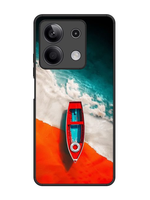 Crimson Tide Glossy Soft Edge Case for Xiaomi Redmi Note 13 (5G) Chachhi