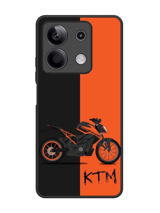 Orange Beast Glossy Soft Edge Case for Xiaomi Redmi Note 13 (5G) Chachhi