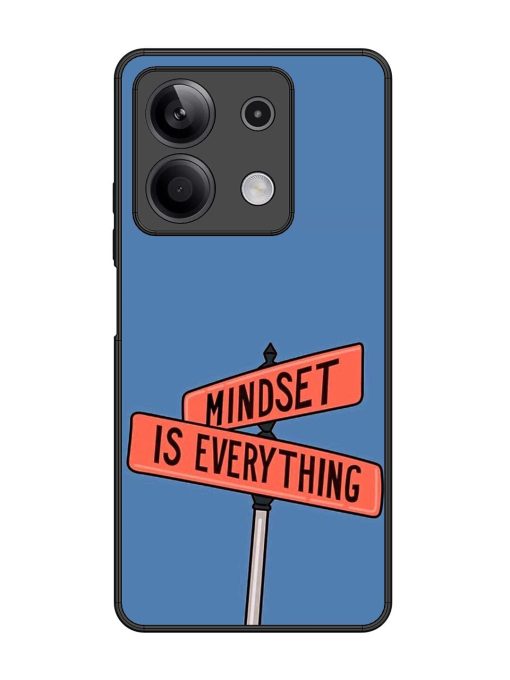 Mindset Matters Glossy Soft Edge Case for Xiaomi Redmi Note 13 (5G) Chachhi